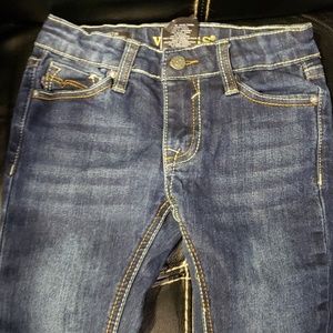 Little girls Vigoss denim ankle skinny jeans
